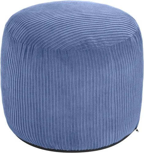 Miniatura 25 de WSOFRLAC Puf Otomano Reposapiés con Espuma Otomana Pequeña para Sala de Estar Otomanas Puf de Pana 26x18 pulgadas Pufs de Piso Reposapiés para Silla