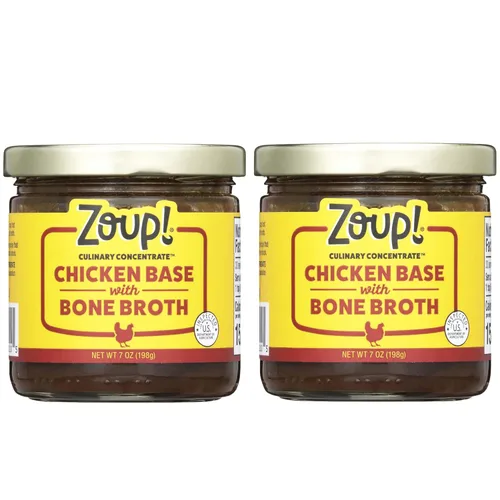Miniatura 10 de Zoup! Bueno, realmente bueno concentrado culinario de caldo de hueso de res, paquete de 6, 7 onzas cada uno