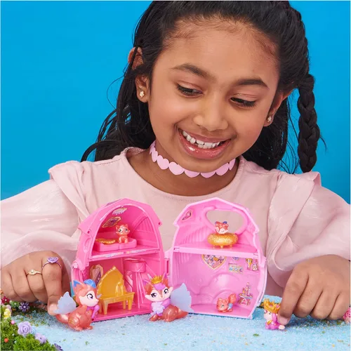 Miniatura 3 de Hatchimals CollEGGtibles, paquete familiar de juego en casa con 3 personajes y hasta 3 bebés sorpresa (el estilo puede variar), juguetes para niñas