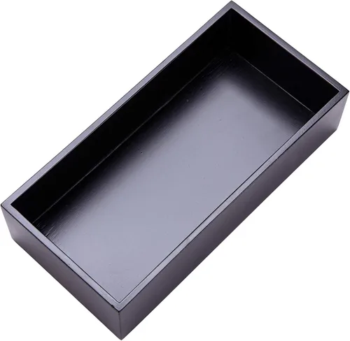 Miniatura 8 de Caja organizadora de bambú para guardar ropa y joyas Caddy Cajas organizadoras cuadradas Cajas de almacenamiento de madera para snacks y nueces