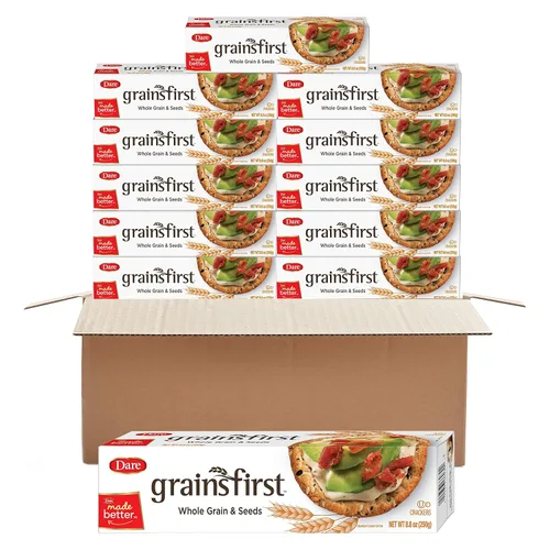 Miniatura 2 de Dare Grainsfirst Crackers, paquetes de 7.3 onzas (paquete de 12)