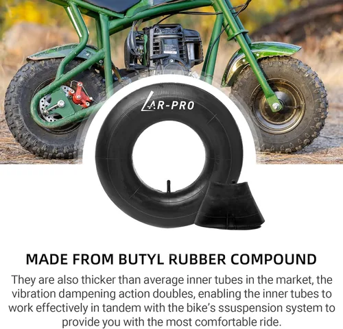 Miniatura 5 de AR-PRO Paquete de 2 tubos interiores universales 145/70-6 ATV - 450/530-6 tubos interiores resistentes compatibles con ATV de 4 ruedas de 90 cc, Go