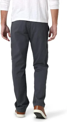 Miniatura 2 de Wrangler Authentics - Pantalones elásticos para hombre ajuste clásico relajado tipo cargo