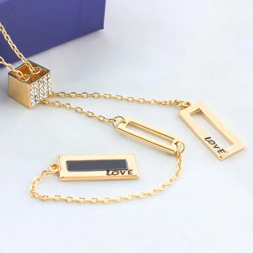 Miniatura 4 de Merdia Long Necklace for Women Sweater Chain Necklace Elegant Jewelry Accessories Dressy Collocation Winter Evening Party Wedding Charm Necklace