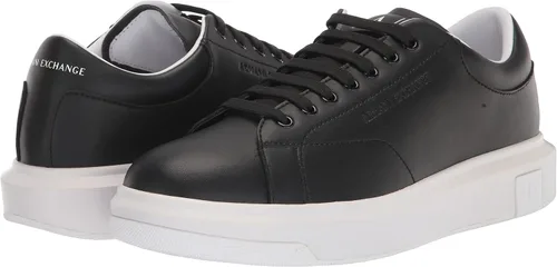 Miniatura 7 de AX ARMANI EXCHANGE Zapatillas de cuero con suela gruesa para hombre