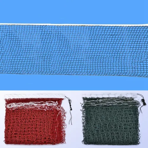 Miniatura 4 de Leadigol Red de bádminton trenzada, Red de tenis al aire libre, Red de bádminton plegable para entrenamiento, Red de bádminton estándar