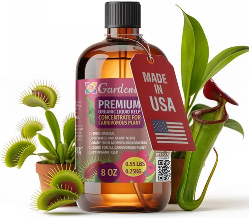 Miniatura 49 de GARDENERA Superalimento orgánico prémium de algas marinas y algas marinas para plantas AGLAONEMA, 8 onzas, concentrado de fertilizante líquido