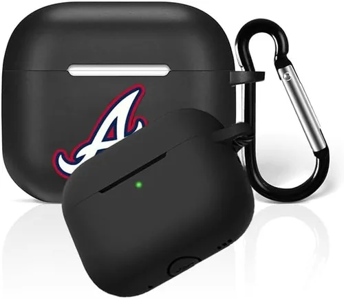 Miniatura 5 de Funda protectora de silicona para 49ers compatible con AirPods de 1ª/2ª generación, funda de carga, llavero