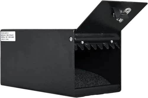 Miniatura 4 de Protex Caja fuerte (SDB-101) - Negro, para efectivo, cheques y sobres, deflector dentado de sierra para proteger la ranura, acabado