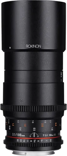 Miniatura 12 de Rokinon Cine DS 3.937 in T3.1 ED UMC Telefoto Macro Cine Lente de Marco Completo para Sony E Mount (FE) Cámaras de lente intercambiable