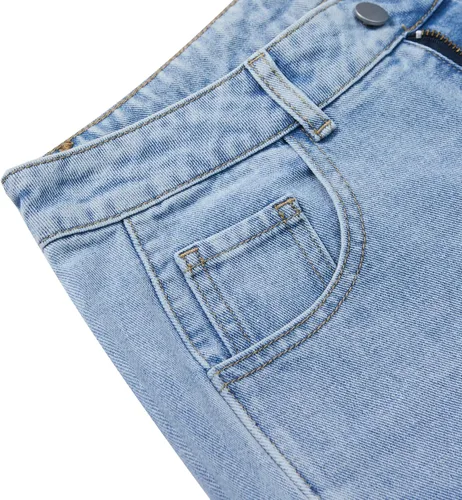 Miniatura 6 de Jeans clásicos de pierna recta de tiro medio para mujer