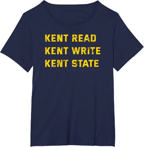 Miniatura 11 de University Apparel Kent Read, Kent Write, Kent State Camiseta, Azul / Patchwork, S