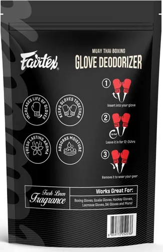 Miniatura 5 de Fairtex Insertos desodorantes para guantes de boxeo, eliminador de olores y absorbente de humedad para guantes de boxeo, kickboxing y Muay Thai