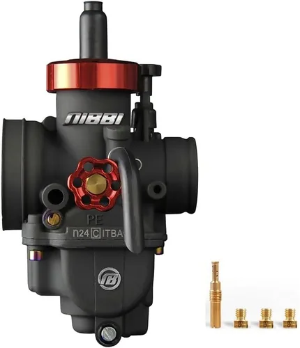 NIBBI Carburador de motocicleta 100CC ~ 250CC Carburador de 0.945 in, 1.024 in 1.102 in con chorros de carburador compatible con YAMAHA KAWASAKI