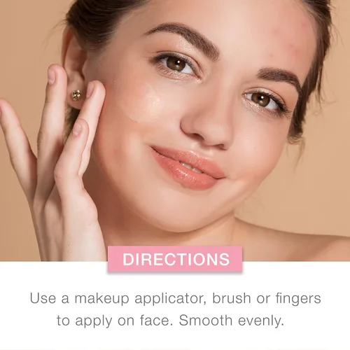 Miniatura 5 de Neutrogena SkinClearing - Base líquida sin aceite para combatir el acné y las imperfecciones, con medicamento para el acné de ácido salicílico al 40