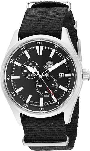 Orient Reloj de campo automático japonés de acero inoxidable para hombre