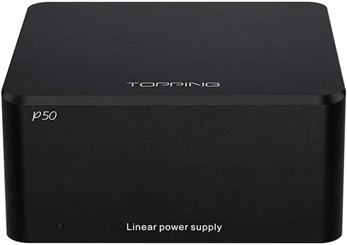 Topping Fuente de alimentación lineal P50 - 5V 1A y 15V 1A de ruido ultra bajo para audio HiFi Topping D50III/DX3 Pro+/E50/A50III