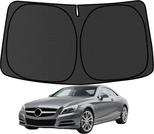 Miniatura 46 de Civic - Parasol para parabrisas Honda Civic 2022-2024 2025 (no para Honda 2022 Sport), visera frontal gruesa plegable 1:1, mantiene tu automóvil más