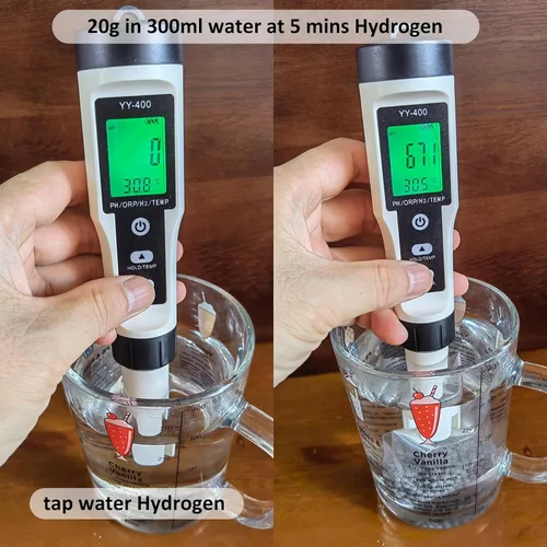 Miniatura 2 de Filtros alcalinos para botella de agua alcalina de hidrógeno para mejorar el pH y producir agua potable rica en hidrógeno y bajo ORP