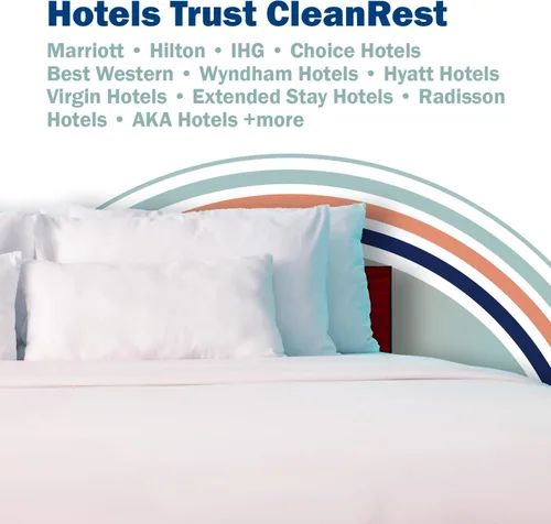 Miniatura 2 de CleanRest PRO Protector de somier - Defensa máxima contra alérgenos, ácaros del polvo y más - Resistente al agua, barrera de alérgenos MicronOne