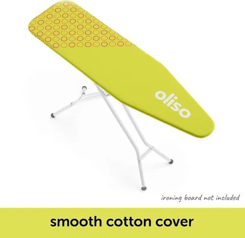 Miniatura 8 de Oliso M3Pro Project Steam Iron with Solemate (Pistachio) + 100% Cotton Durable Ironing Board Cover (Pistachio)