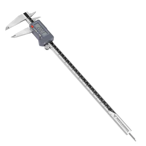 Miniatura 9 de PEC Tools Calibre Digital, Calibre Industrial de Acero Inoxidable de 12 Pulgadas/300mm de Grado, Resistente al Agua IP67 y al Aceite, Apagado