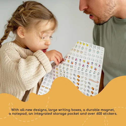 Miniatura 7 de POMANGO Calendario familiar 2026 en inglés Planificador familiar de 17 meses: agosto de 2025 a diciembre de 2026 15 x 19 pulgadas - Tira