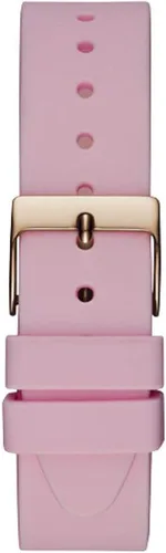 Miniatura 7 de Guess Nova - Reloj analógico de cuarzo para mujer con pulsera de silicona W1210L3 Rosa Reloj de cuarzo