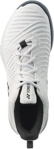 Miniatura 3 de YONEX Tenis anchos unisex Sonicage 3 blanco y negro, Blanco