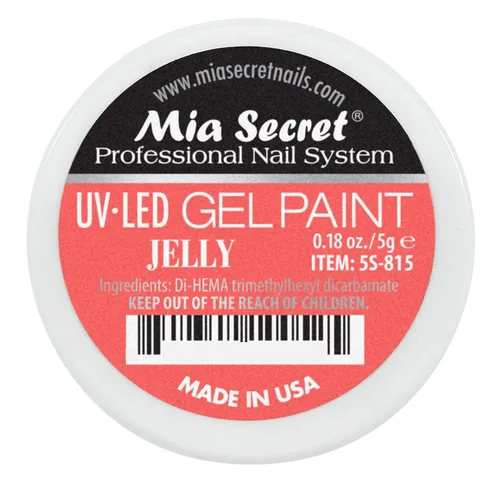 Miniatura 9 de Mia Secret Sistema de uñas profesional UV/LED Gel Paint - 0.18 oz (albaricoque)