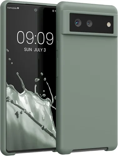Miniatura 114 de kwmobile Funda Compatible con Google Pixel 6 Pro - Funda de teléfono de silicona TPU con acabado suave - Azul Arrecife