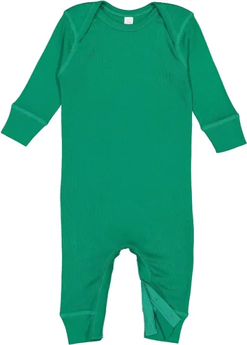 Miniatura 14 de RABBIT SKINS Body de manga larga para bebé niño y niña recién nacido 0-3 a 24 meses Blanco