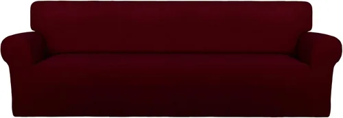 Miniatura 105 de PureFit - Funda superelástica con bolsillo p/protección de sofá/sillón - Suave cubierta de elastano antideslizante, lavable, c/base elástica, apta