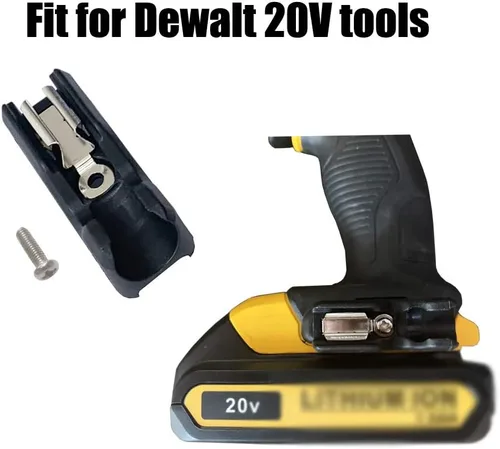 Miniatura 4 de Soporte de brocas de repuesto con tornillos para Dewalt 20V Max Tool Drill Impact Driver DCD771 DCD980 DCD985 DCD980 DCD980 DCD985 DCD980L2 DCD985L2