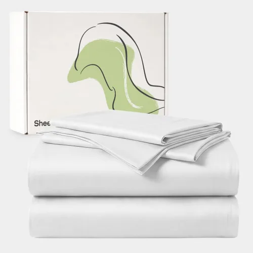 Vesta Juego de sábanas, suave, transpirable y refrescante, 100% viscosa derivada de bambú, perfecto para un sueño cómodo, incluye 1 sábana bajera, 1