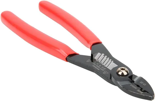 Miniatura 9 de Alicates de prensado de mano, 7.1 in / 7.1 pulgadas, 4 en 1, pelacables multiusos, pelacables eléctricos profesionales, herramienta de prensado