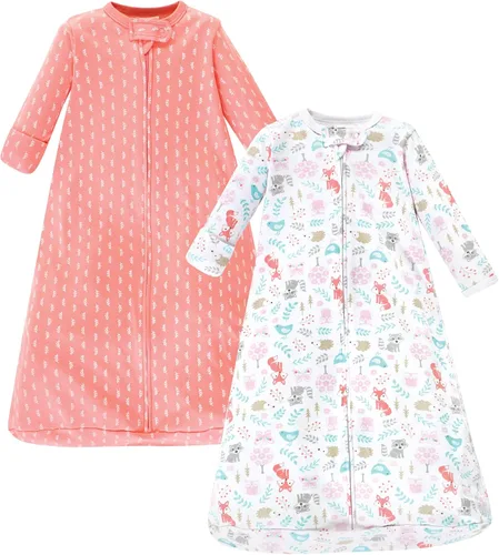 Miniatura 8 de Hudson Baby Saco de dormir unisex de algodón con manga larga para bebé, saco, manta Toile