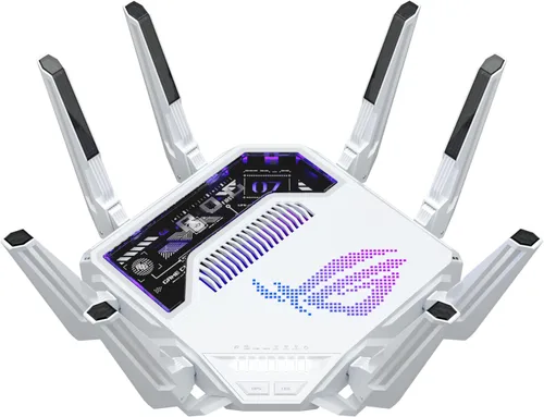 Miniatura 9 de ASUS GT-BE19000AI Tri-Band WiFi 7 (802.11be) AI Gaming Router, ancho de banda de 320 MHz y 4096-QAM, MLO, puertos duales 10G, impulso de juego AI
