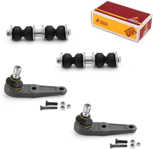 Miniatura 244 de Metrix Premium Chassis Parts - Juego de 4 piezas de articulación de rótula superior y barra estabilizadora delantera para Ford Ranger RWD 1998-2011