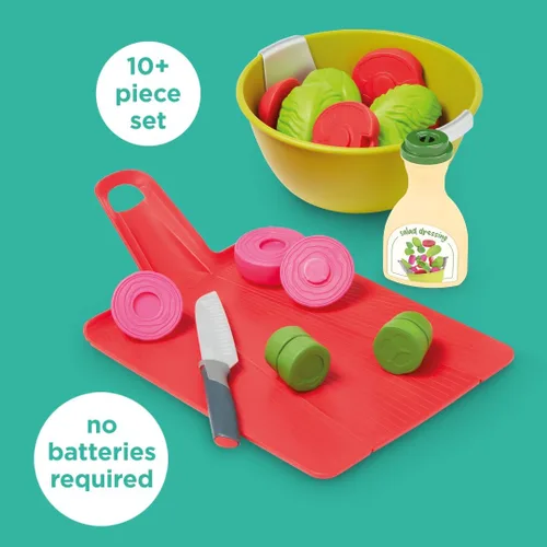 Miniatura 2 de Casdon Joseph Joseph Toys Chop2Pot - Juego de cocina súper seguro para niños con tabla de cortar plegable y comida de juego para picar - Para niños