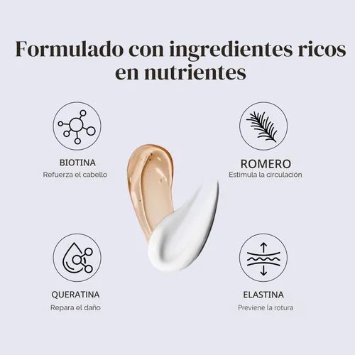 Miniatura 3 de Set de champú y acondicionador para el crecimiento del cabello, champú y acondicionador de romero y biotina para engrosar el cabello, impulso