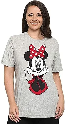 Miniatura 4 de Disney Camiseta de talla grande para mujer con estampado de Minnie Mouse