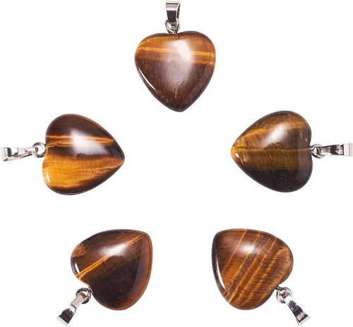Miniatura 13 de LiQunSweet 10 piezas de eslabones de piedras preciosas de cristal de amatista natural, enlaces envueltos en alambre con alambres de latón dorado