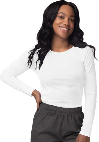 Miniatura 4 de Camiseta de manga larga para mujer (paquete de 3 unidades) de Sivvan.
