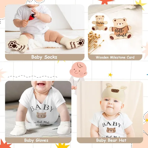 Miniatura 5 de 13 piezas de regalo de baby shower para nuevos padres, paquete de cuidado de nueva mamá, regalos para nuevas madres para mujeres, caja de bienvenida