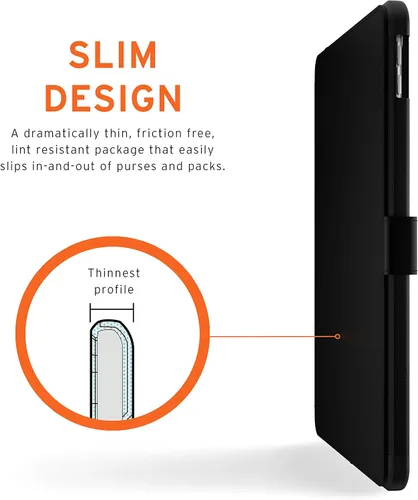 Miniatura 6 de Funda [U] by UAG para iPad de 10.2 pulgadas Aubergine 9ª generación 2021, 8ª generación 2020, DOT, funda inteligente de folio delgada y ligera a