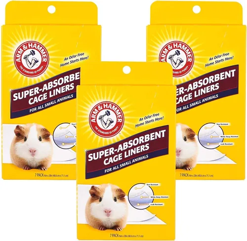 Miniatura 8 de Arm & Hammer Forros de jaula súper absorbentes para conejillos de indias, hámsters, conejos y todos los animales pequeños Los mejores forros