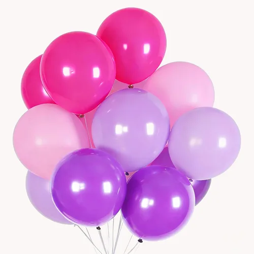 Miniatura 9 de Globos de Halloween con cinta, paquete de 100 globos de 12 pulgadas, negro, naranja, blanco, morado, verde, para decoraciones de fiesta de Halloween