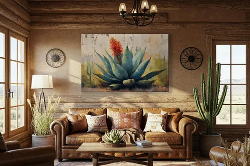 Miniatura 6 de Impresiones en lienzo de Arizona de pequeño a extra grande, paisajes del desierto de Sonora, comedor, dormitorio, baño, sala de estar, arte de pared