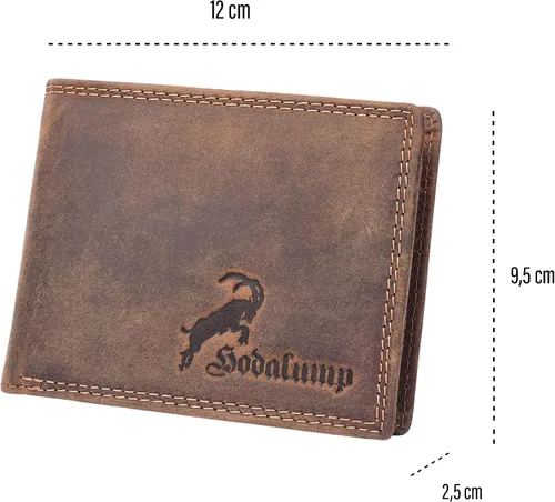 Miniatura 5 de Hodalump Carteras para hombre, Premium Hodalump 1173, Vintage